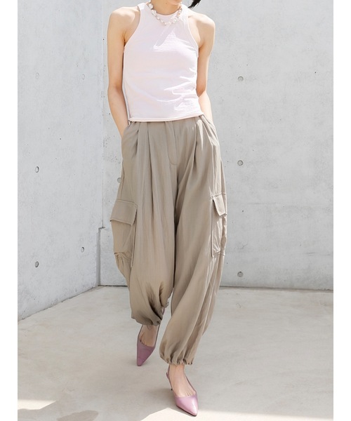【セール】cup-in recycled fabric american sleeve tops（タンクトップ）｜Katrin TOKYO（カトリーントーキョー）