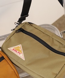 KELTY/ケルティ RECTANGLE ZIP SHOULDER ショルダーバッグ ワンポイント ロゴ ショルダーポーチ