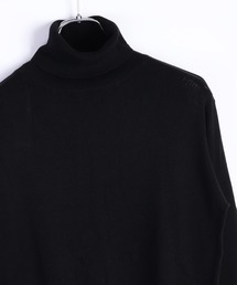 WESTSEA | 12G シープカシミヤタッチ 天竺タートルネックニット(ニット/セーター)