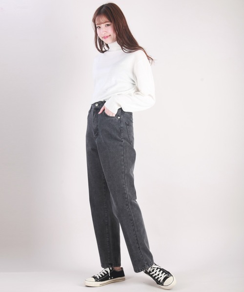 WESTSEA（ウエストシー）の「12G シープカシミヤタッチ 天竺タートルネックニット（ニット/セーター・メンズ・ブラウン/チャコール/ブルーグレー/ライラック/グレイッシュベージュ/ブラック/オフホワイト・M/XL/L）」の20枚目の写真