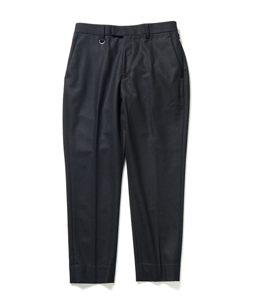 SOPHNET.（ソフネット）の「FLANNEL WOOL SHIRRING SLIM FIT SLACKS（スラックス・メンズ・ブラック/ブラウン・X-LARGE/LARGE/MEDIUM/SMALL）」の2枚目の写真