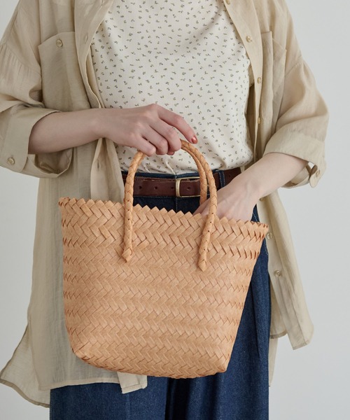 Crisp（クリスプ）の「メルカドバッグ（ハンドバッグ・レディース・ミント/ネイビー/オレンジ・FREE）」の3枚目の写真