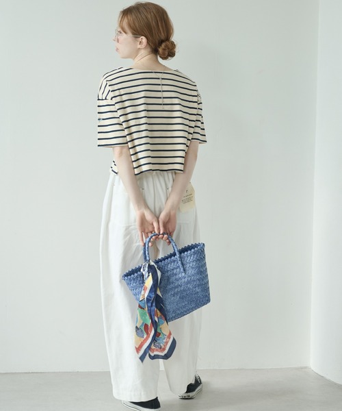 Crisp（クリスプ）の「メルカドバッグ（ハンドバッグ・レディース・ミント/ネイビー/オレンジ・FREE）」の17枚目の写真