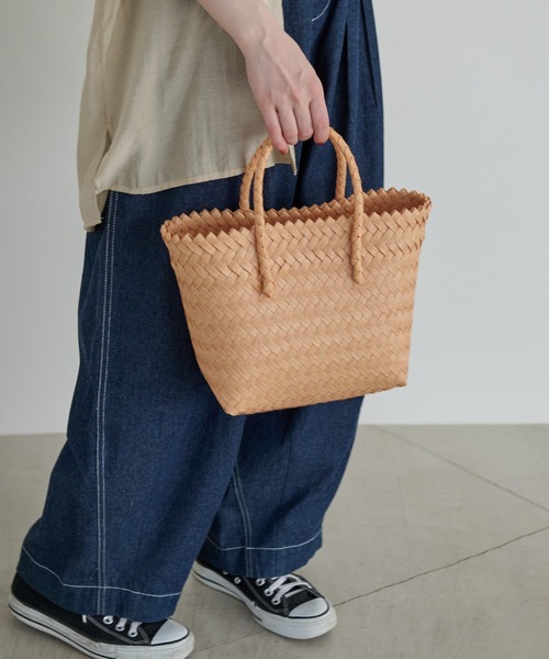 Crisp（クリスプ）の「メルカドバッグ（ハンドバッグ・レディース・ミント/ネイビー/オレンジ・FREE）」の22枚目の写真