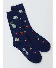 フルーツモチーフ柄ソックス