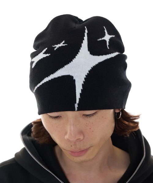 ROOPTOKYO(ループトウキョウ)の「アソートビーニー(ニットキャップ/ビーニー・メンズ・グレー/ブラック・FREE)」の7枚目の写真