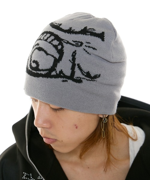 ROOPTOKYO(ループトウキョウ)の「アソートビーニー(ニットキャップ/ビーニー・メンズ・グレー/ブラック・FREE)」の10枚目の写真