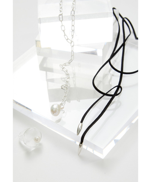 【極美品】Lemme.　レム　Ripples Choker ネックレス　2way 極美品】Lemme. レム Ripples Choker ネックレス 2way - メルカリ