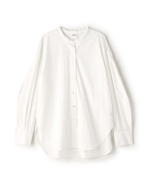 YENN(イエン)の「YENN(イエン) PADDED COLLAR SHIRT(シャツ/ブラウス・レディース・アイボリー/その他18・F)」の4枚目の写真