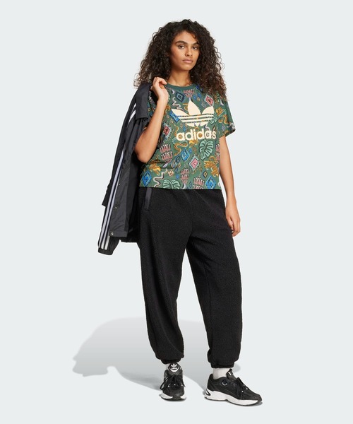adidas × FARM Rioトレフォイル半袖Tシャツ / アディダス
