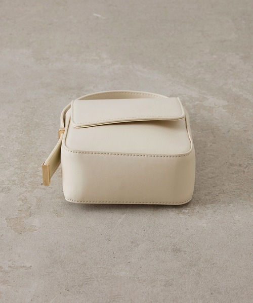 EFOLE（エフォル）の「Micro mini handbag/マイクロ ミニ ハンドバッグ（ハンドバッグ・レディース・オフホワイト/ブラウン・FREE）」の12枚目の写真