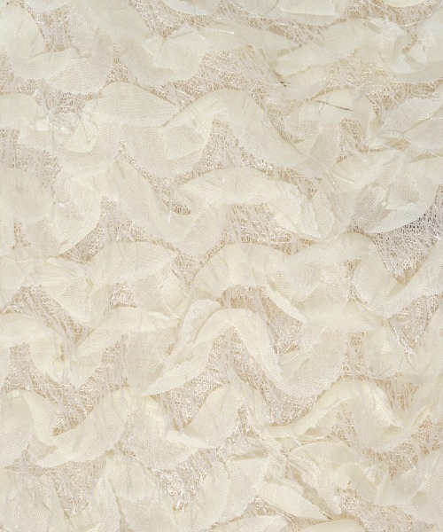 flower(フラワー)の「フラッフリボンビスチェ(キャミソール・レディース・ブラウン/アイボリー・FREE)」の12枚目の写真