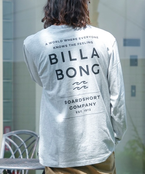 BILLABONG（ビラボン）の「BILLABONG メンズ DECAF ロンＴ 【2024年秋冬モデル】/ビラボンバックプリント長袖ロゴロンT（Tシャツ/カットソー・メンズ・ブラック/グレー/ミント/ホワイト系その他/レッド系その他/ホワイト・SMALL/MEDIUM/LARGE/X-LARGE）」の5枚目の写真