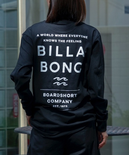 BILLABONG（ビラボン）の「BILLABONG メンズ DECAF ロンＴ 【2024年秋冬モデル】/ビラボンバックプリント長袖ロゴロンT（Tシャツ/カットソー・メンズ・ブラック/グレー/ミント/ホワイト系その他/レッド系その他/ホワイト・SMALL/MEDIUM/LARGE/X-LARGE）」の4枚目の写真
