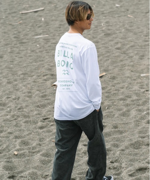 BILLABONG（ビラボン）の「BILLABONG メンズ DECAF ロンＴ 【2024年秋冬モデル】/ビラボンバックプリント長袖ロゴロンT（Tシャツ/カットソー・メンズ・ブラック/グレー/ミント/ホワイト系その他/レッド系その他/ホワイト・SMALL/MEDIUM/LARGE/X-LARGE）」の10枚目の写真