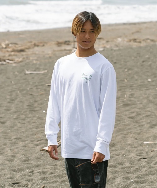 BILLABONG（ビラボン）の「BILLABONG メンズ DECAF ロンＴ 【2024年秋冬モデル】/ビラボンバックプリント長袖ロゴロンT（Tシャツ/カットソー・メンズ・ブラック/グレー/ミント/ホワイト系その他/レッド系その他/ホワイト・SMALL/MEDIUM/LARGE/X-LARGE）」の11枚目の写真