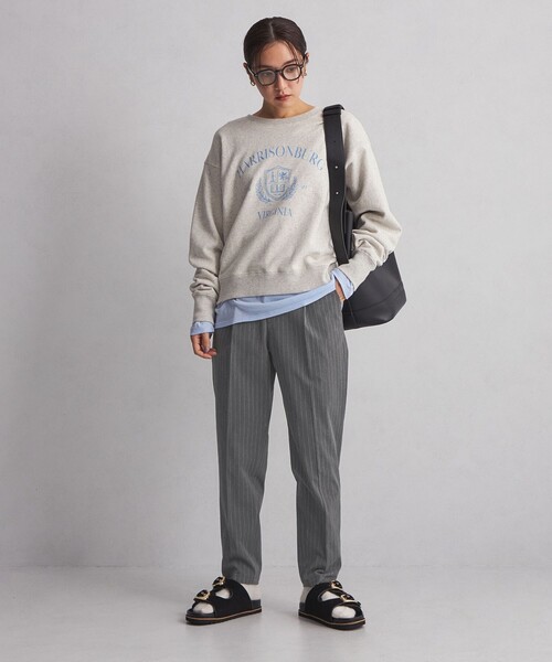 green label relaxing（グリーンレーベルリラクシング）の「【WEB限定】＜at ease＞オルマイ テーパード パンツ（その他パンツ・レディース・ブラック/グレー/その他1/ベージュ・SHORT/38/42/TALL/34/40/36）」の6枚目の写真
