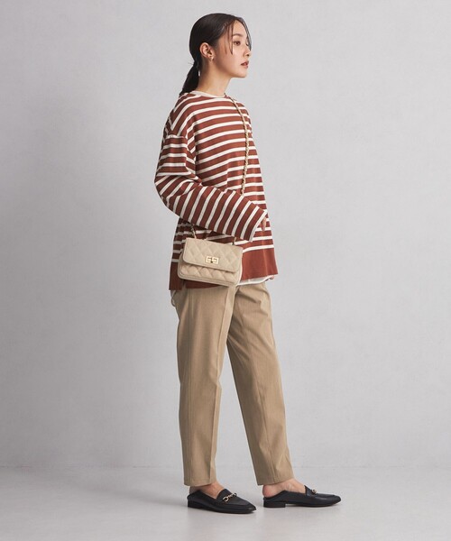 green label relaxing（グリーンレーベルリラクシング）の「【WEB限定】＜at ease＞オルマイ テーパード パンツ（その他パンツ・レディース・ブラック/グレー/その他1/ベージュ・SHORT/38/42/TALL/34/40/36）」の14枚目の写真