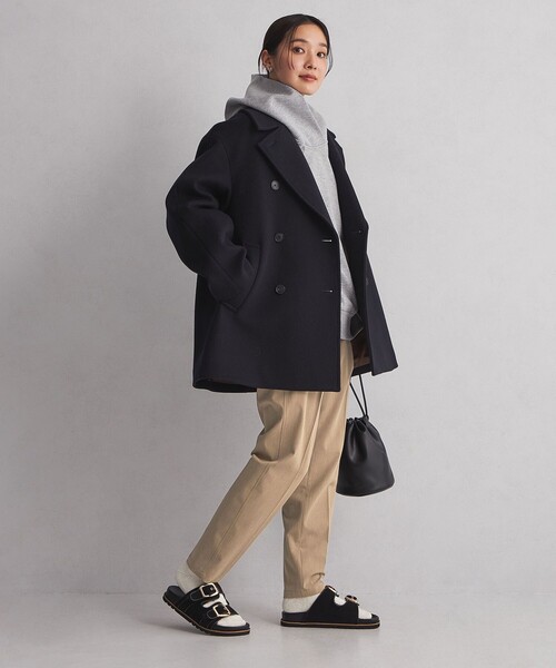 green label relaxing（グリーンレーベルリラクシング）の「【WEB限定】＜at ease＞オルマイ テーパード パンツ（その他パンツ・レディース・ブラック/グレー/その他1/ベージュ・SHORT/38/42/TALL/34/40/36）」の17枚目の写真