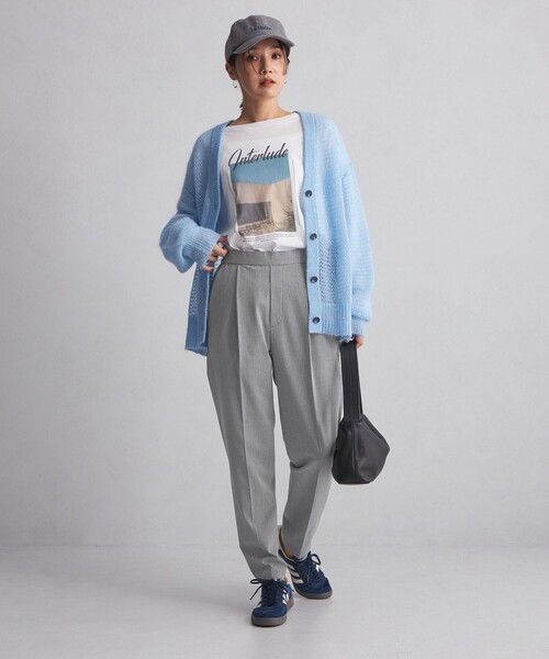 green label relaxing（グリーンレーベルリラクシング）の「【WEB限定】＜at ease＞オルマイ テーパード パンツ（その他パンツ・レディース・ブラック/グレー/その他1/ベージュ・SHORT/38/42/TALL/34/40/36）」の19枚目の写真