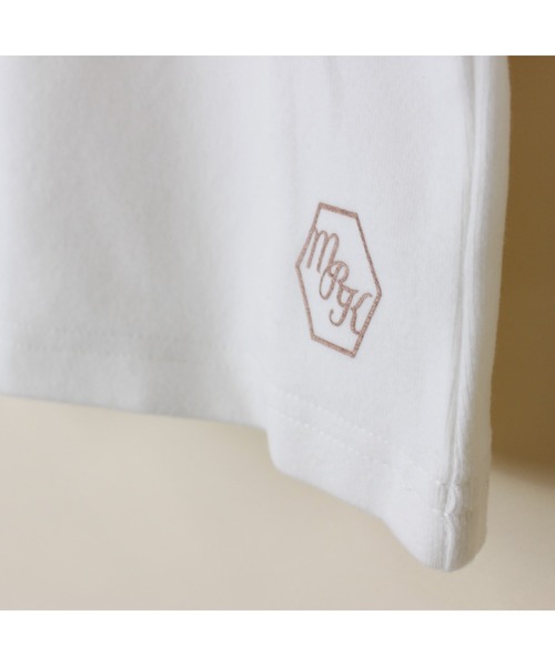 maarook（マルーク）の「スムースレース衿長袖Tシャツ（Tシャツ/カットソー・キッズ・ホワイト・80ｃｍ/90cm/100cm/110cm/120cm/130cm/70cm）」の8枚目の写真