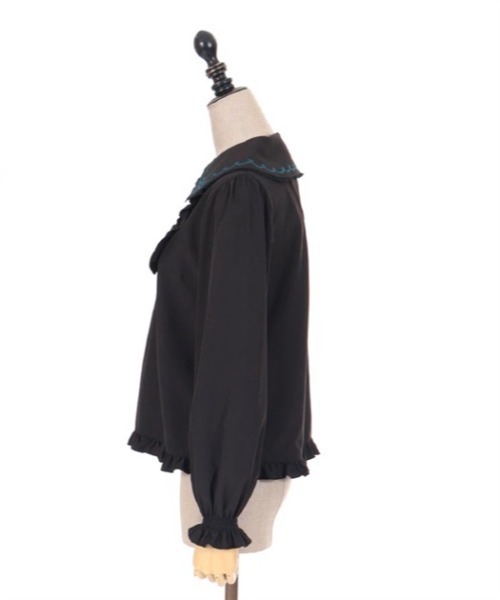 axes femme POETIQUE(アクシーズファムポエティック)の「フリュイ・コンフィ刺繍ブラウス(シャツ/ブラウス・レディース・クリーム/ブラック/ホワイト・MEDIUM)」の17枚目の写真
