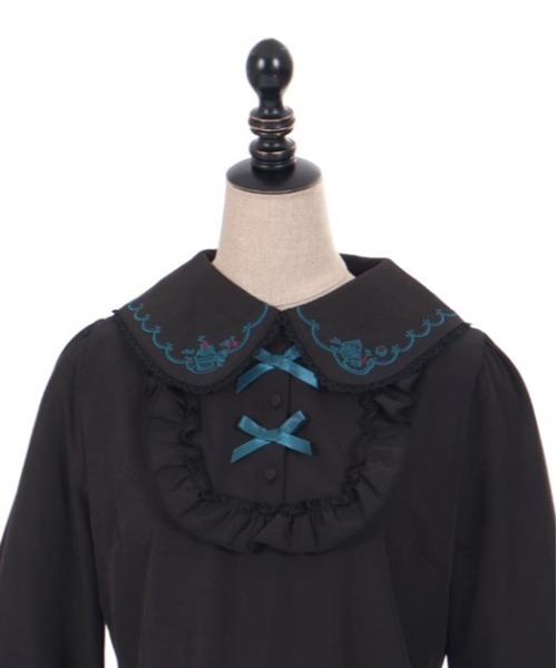 axes femme POETIQUE(アクシーズファムポエティック)の「フリュイ・コンフィ刺繍ブラウス(シャツ/ブラウス・レディース・クリーム/ブラック/ホワイト・MEDIUM)」の19枚目の写真