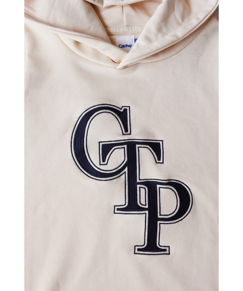 Catchup(ケチャップ)の「【Catchup】ワッペンパーカー(Tシャツ/カットソー・キッズ・ネイビー/グリーン/オフホワイト・90㎝/100㎝/110㎝/120㎝/130㎝/140㎝/150cm)」の21枚目の写真