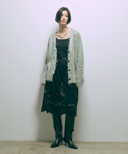 EN NEUME(エンノイム)の「Velour Biker Leggings(その他パンツ・レディース・ブラウン/ブラック/ブルー・FREE)」の4枚目の写真