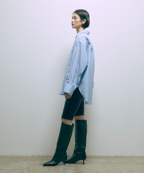 EN NEUME(エンノイム)の「Velour Biker Leggings(その他パンツ・レディース・ブラウン/ブラック/ブルー・FREE)」の22枚目の写真