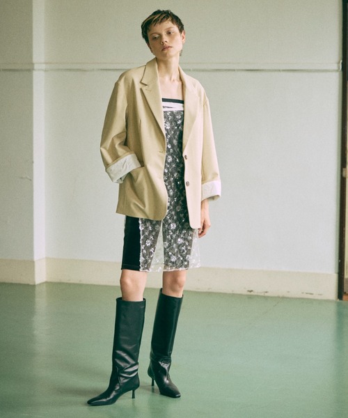 EN NEUME(エンノイム)の「Velour Biker Leggings(その他パンツ・レディース・ブラウン/ブラック/ブルー・FREE)」の13枚目の写真