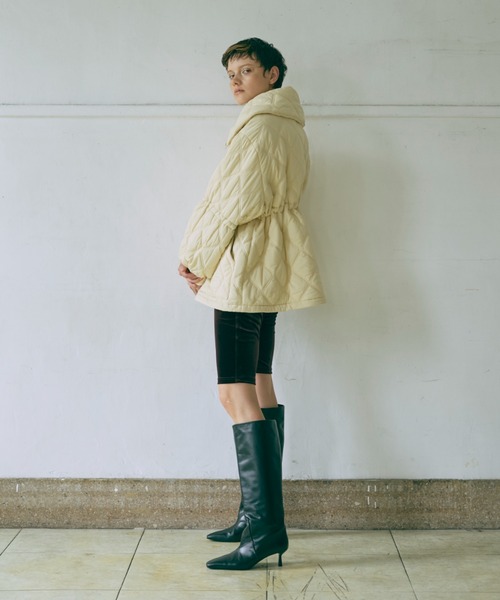 EN NEUME(エンノイム)の「Velour Biker Leggings(その他パンツ・レディース・ブラウン/ブラック/ブルー・FREE)」の15枚目の写真