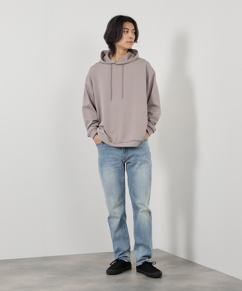 NAVY(ネイビー)の「毎日はきたくなるデニム「マイデニ」テーパードパンツ(デニムパンツ・メンズ・ライトインディゴブルー/ブラック・26inch/27inch/28inch/29inch/30inch/31inch/32inch/33inch/34inch)」の18枚目の写真
