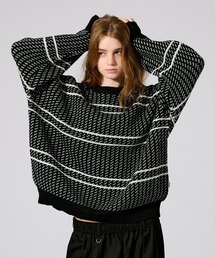 BIRDS EYE BORDER KNIT /バーズアイボーダーニット
