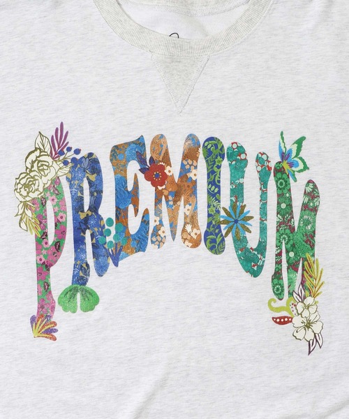 ScoLar（スカラー）の「743008：PREMIUMラメプリント裏毛プルオーバー（Tシャツ/カットソー・レディース・カーキ/ピンク/オートミール/ブラック・M）」の18枚目の写真