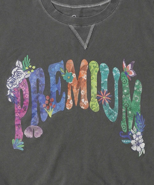 ScoLar（スカラー）の「743008：PREMIUMラメプリント裏毛プルオーバー（Tシャツ/カットソー・レディース・カーキ/ピンク/オートミール/ブラック・M）」の21枚目の写真