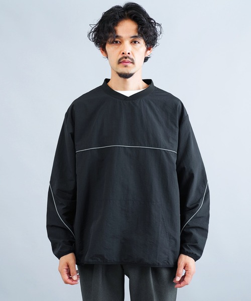 jiggys shop（ジギーズショップ）の「ナイロンプルオーバー リフレクター ゲームシャツ（Tシャツ/カットソー・メンズ・ブラック/グレー・MEDIUM/LARGE/X-LARGE）」の17枚目の写真