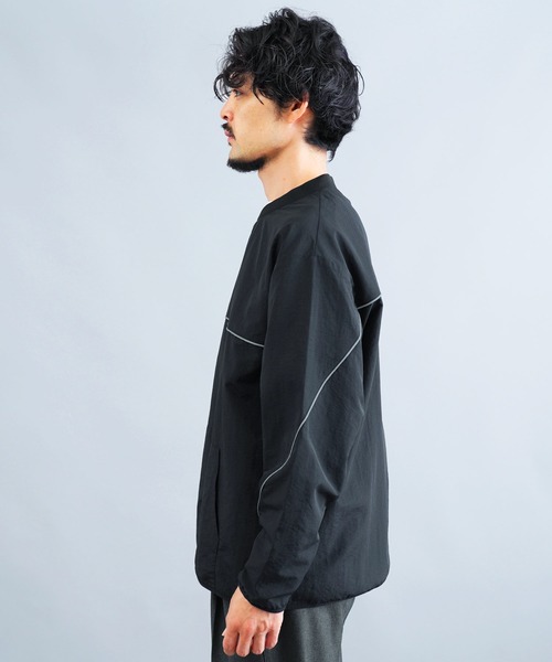 jiggys shop（ジギーズショップ）の「ナイロンプルオーバー リフレクター ゲームシャツ（Tシャツ/カットソー・メンズ・ブラック/グレー・MEDIUM/LARGE/X-LARGE）」の18枚目の写真