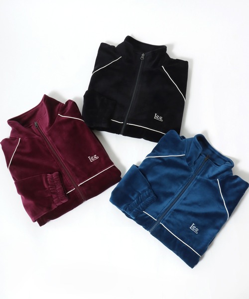 Lee（リー）の「Lee/リー VELOR TRACK JACKET ベロア ジャージ