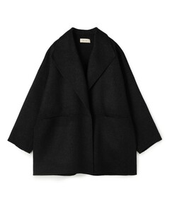 セール】ダブルフェイスメルトンビーバー ショートコート（その他