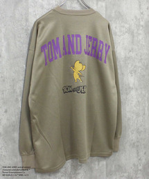 TOM&JERRY　トム＆ジェリー　バックプリント　BIG　トレーナー