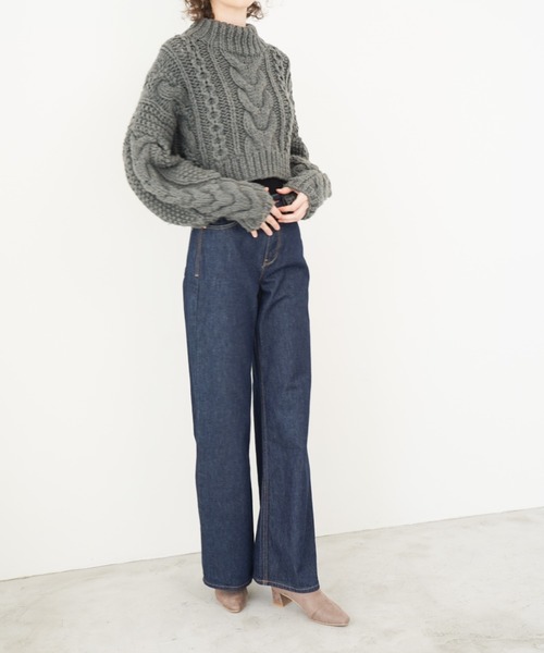 Launa lea（ラウナレア）の「4cmストレッチスクエアトウショートブーツ(0587)（ブーツ・レディース・ブラック系その他/グレー系その他/ベージュ系その他/モカ/ブラック・S/M/L/LL）」の20枚目の写真