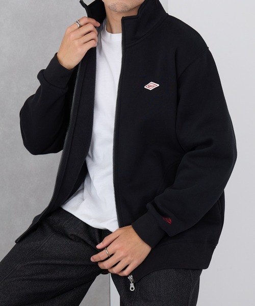 BALL(ボール)の「【BALL】T/C裏起毛 ワッペン付きスタンドジャケット(その他アウター・メンズ・サックスブルー/グレー/オフホワイト/ネイビー/ブラック/チャコールグレー/グリーン/ブラウン・M/L/LL)」の3枚目の写真