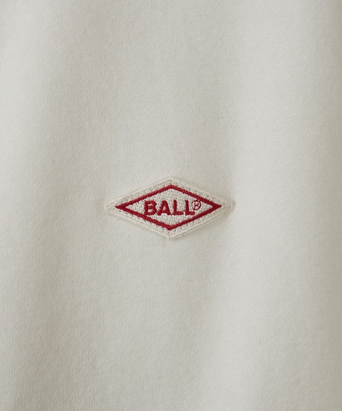 BALL(ボール)の「【BALL】T/C裏起毛 ワッペン付きスタンドジャケット(その他アウター・メンズ・サックスブルー/グレー/オフホワイト/ネイビー/ブラック/チャコールグレー/グリーン/ブラウン・M/L/LL)」の17枚目の写真