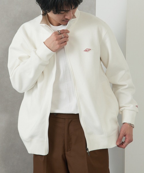 BALL(ボール)の「【BALL】T/C裏起毛 ワッペン付きスタンドジャケット(その他アウター・メンズ・サックスブルー/グレー/オフホワイト/ネイビー/ブラック/チャコールグレー/グリーン/ブラウン・M/L/LL)」の10枚目の写真