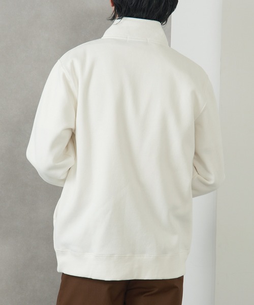 セール】【BALL】T/C裏起毛 ワッペン付きスタンドジャケット（その他