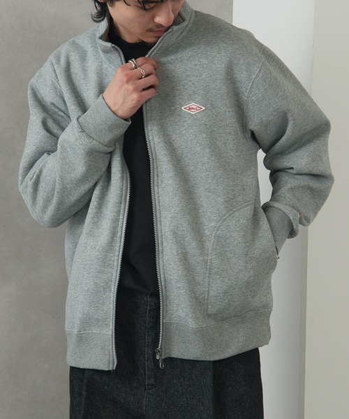 BALL(ボール)の「【BALL】T/C裏起毛 ワッペン付きスタンドジャケット(その他アウター・メンズ・サックスブルー/グレー/オフホワイト/ネイビー/ブラック/チャコールグレー/グリーン/ブラウン・M/L/LL)」の21枚目の写真