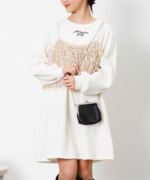 algy | ボアヤーンビスチェ&裏起毛ワンピセット(ワンピース)