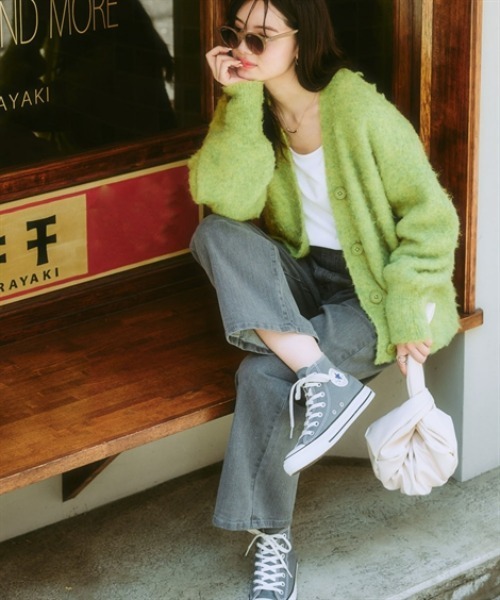 nissen（ニッセン）の「ウエスト裏ゴムボックスストレッチストレートデニムパンツ（その他パンツ・レディース・ネイビー系/ブルー系/ブラック/グレー系・LL/L/M/3L/S）」の15枚目の写真