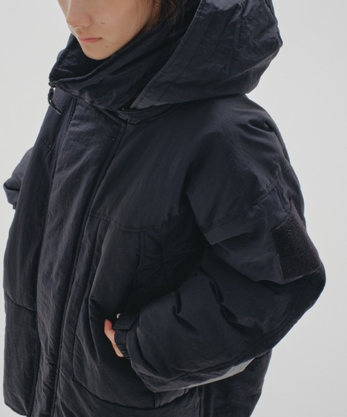 TODAYFUL（トゥデイフル）の「TODAYFUL Monster Down Coat（ダウンジャケット/コート・レディース・ブラック/ベージュ・36/38）」の5枚目の写真
